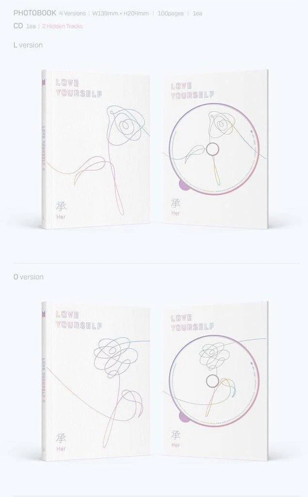 BTS - Love Yourself 'Her' (5th Mini Album) - Image 3