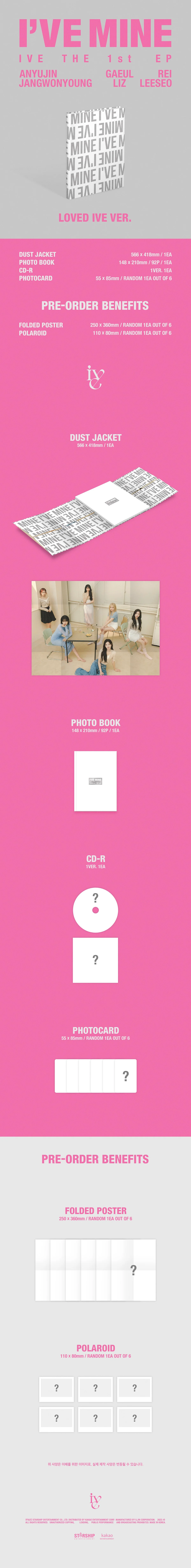 IVE - I'VE MINE (1ST EP) - Image 3