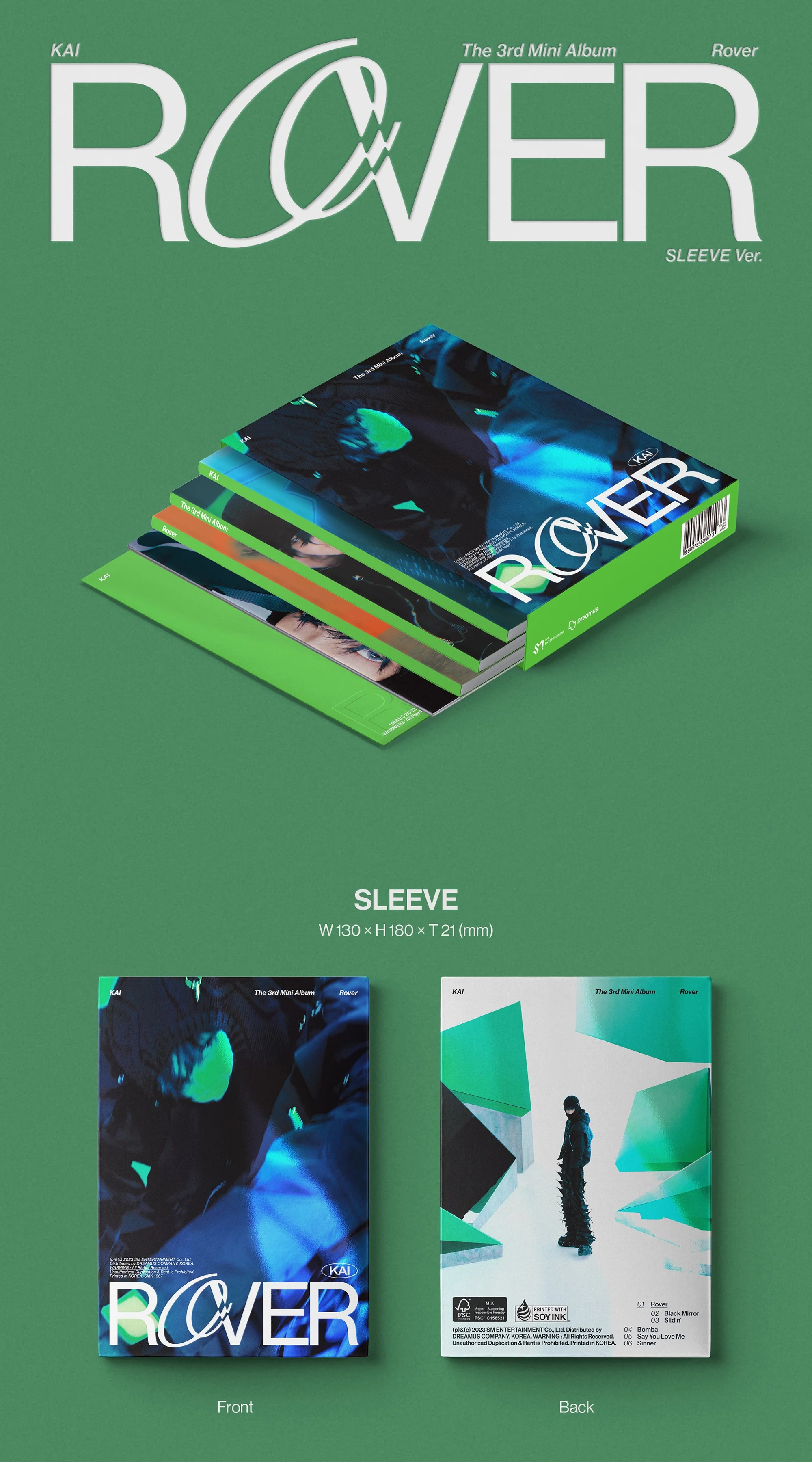 KAI (EXO) - ROVER (3RD MINI ALBUM) - Image 8