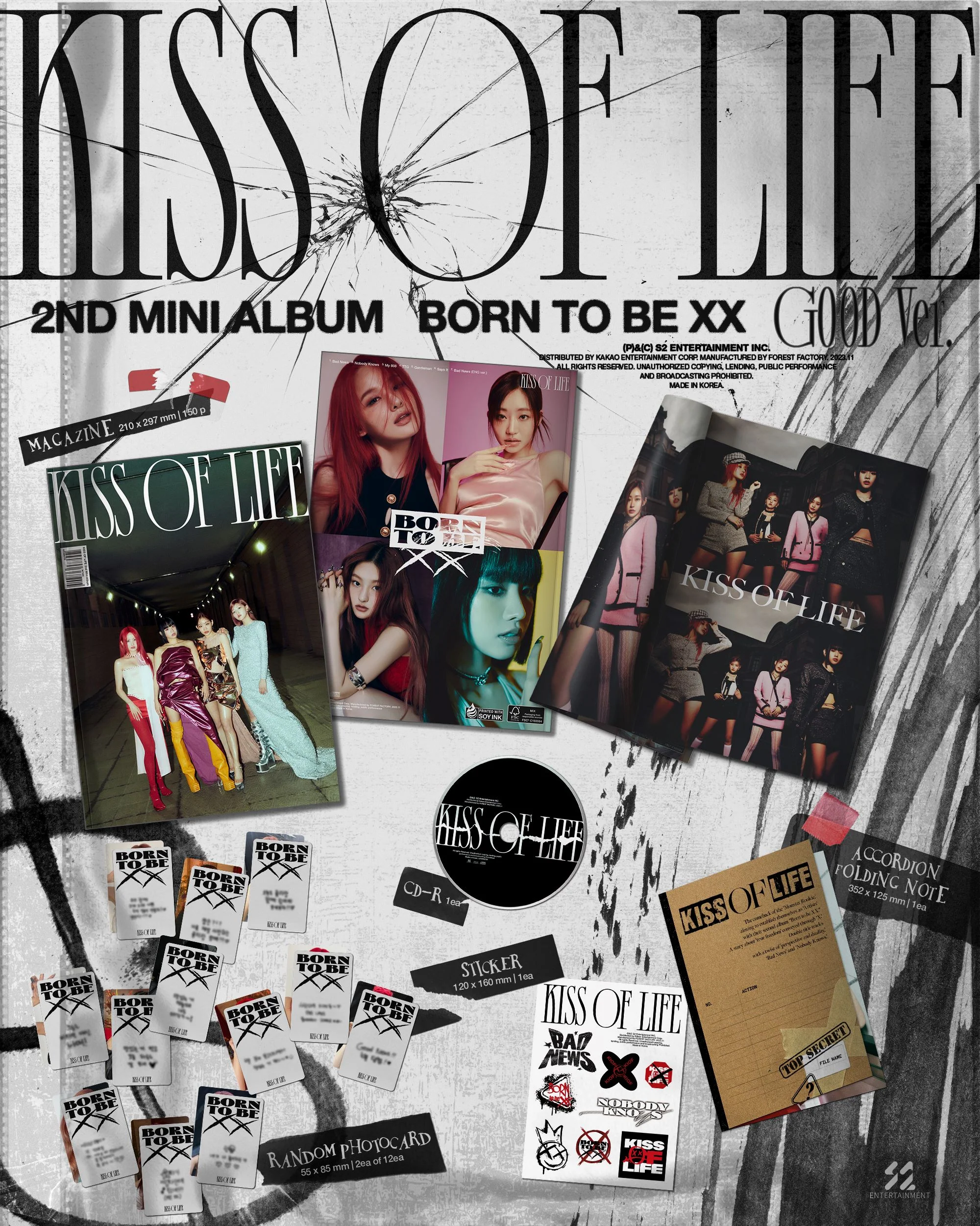 KISS OF LIFE - BORN TO BE XX (2ND MINI ALBUM) - Image 5