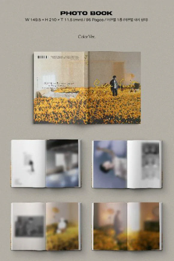 SUHO - GREY SUIT (Photobook Version) [2nd Mini Album] - Image 3