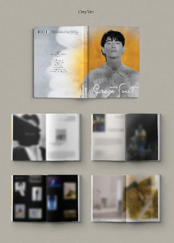 SUHO - GREY SUIT (Photobook Version) [2nd Mini Album] - Image 4